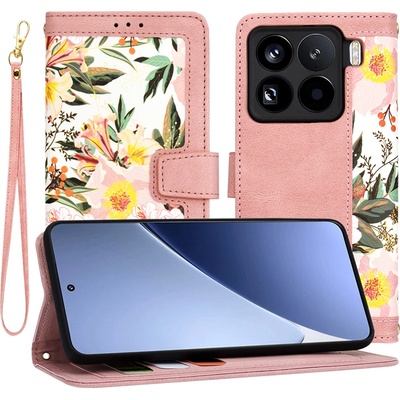 Techsuit Калъф за Xiaomi 15 Pro - FlipCraft - Sweetheart Pink