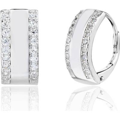 Bealio 14567 stříbrné náušnice ELEGANTNÍ 03-14567-5348