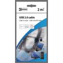 Emos SD7302 USB 2.0 A vidlice - mini B vidlice, 2m