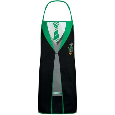 CurePink zástěra Harry Potter Slytherin Zmijozel