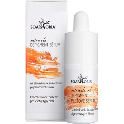 Soaphoria Miracle Depigment sérum na eliminaci & zesvětlení pigmentových skvrn 15 ml