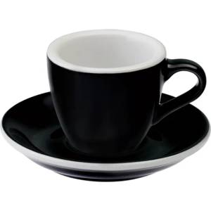 LOVERAMICS Egg - Чаша Espresso 80 ml - Black