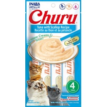 Churu Cat Tuniak s hrebenatkou 4 x 14 g