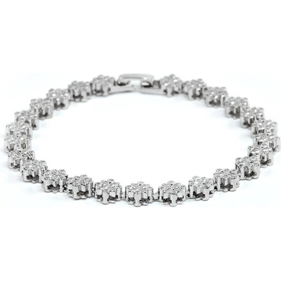 Rafity stříbrný s zirkony B0012-05