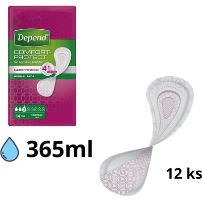 Depend Normal Plus vložky absorpční 12 ks