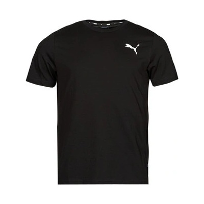 Puma tričko s krátkym rukávom Ess Cat Logo čierne
