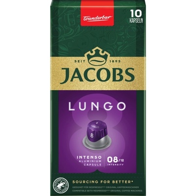 Jacobs Lungo Intenso kompatibilní s Nespresso 10 kapslí