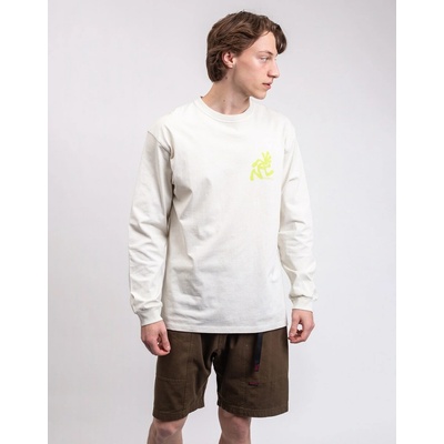 Gramicci Running Man L/S Tee Pigment Dyed Natural pigment