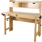 Holzmann Дървена работна маса Holzmann WB123A / с чекмедже и стяга (9120039900223)