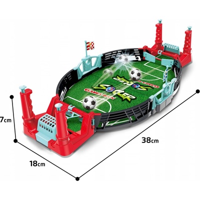 Woopie 48501 Mini stolný futbal s odpaľovacími bránkami
