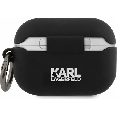 Karl Lagerfeld AirPods Pro cover Silicone RSG KLACAPSILRSGBK