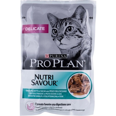 Purina Pro Plan Cat Delicate mořské ryby 85 g