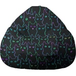 Pufrelax Пуф круша 520л. , Nirvana Gigant - Cute Cat, Водоустойчив, Перящ се калъф, Пълнеж от Полистиролни перли, принт