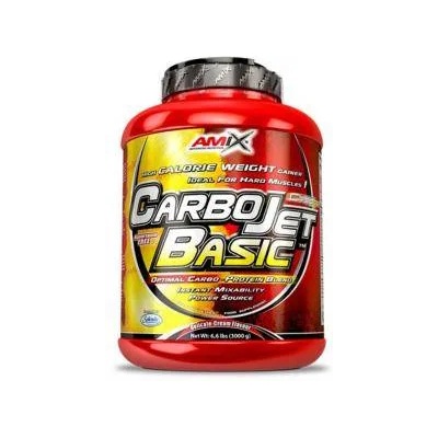 Amix Nutrition Гейнър за маса CarboJet Basic - Банан, 3кг. , 455
