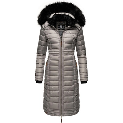 NAVAHOO Зимно палто 'Umay' сиво, размер M