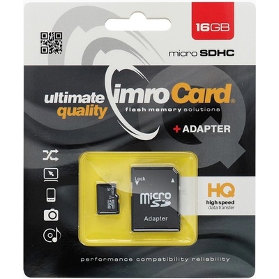 Imro microSD class 10 16GB MPK-0044-IMR-16GBXX