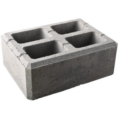 Tvárnice plotová sloupková DITON VISO melír přírodní 300×400×150 mm