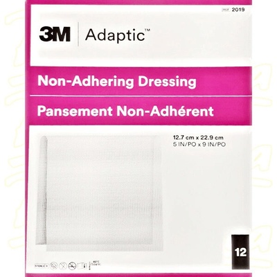Adaptic 3M nepřilnavý obvaz 12,7 x 22,9 cm 12 ks
