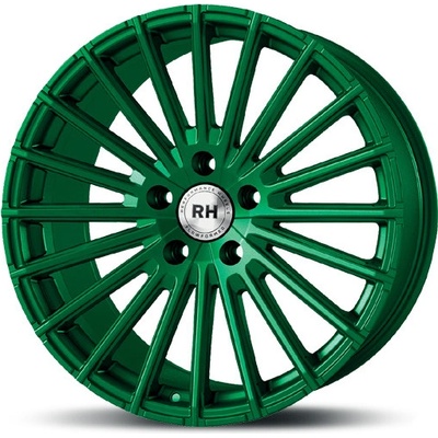 RH WM Flowforming 8x18 5x120 ET35 green polished