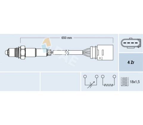 Lambda sonda FAE 77200