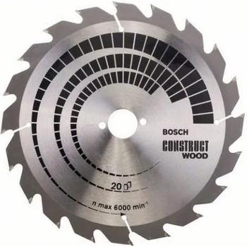 Bosch Диск циркулярен за рязане Bosch на дърво грубо с HM пластини 300 мм, 30 мм, 2.2 мм, 20 z- 2 608 640 690