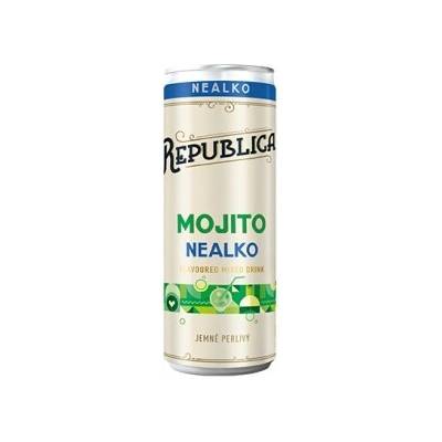 Republica Mojito Nealko RTD 0% 0,25 l (plech) – Zboží Dáma