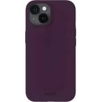 Holdit Гръб Holdit Silicone за iPhone 14/13 - Deep Plum