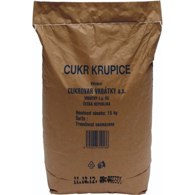 VRBÁTKY Cukr krupice 15 kg