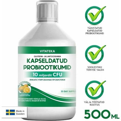 Vitateka Probiotiká s prírodnou citrónovou príchuťou 500 ml