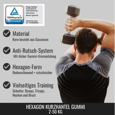 Gorilla Sports hexagon 4 kg