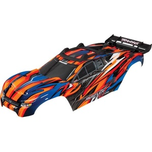 Traxxas каросерия оранжева: Rustler 4x4 VXL