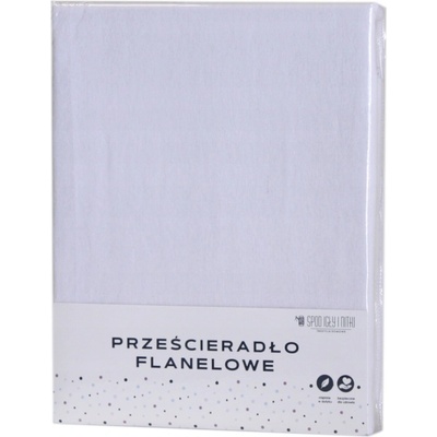 Spod Igły i Nitki flanel prostěradlo klasické 200x220