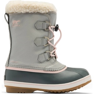 Sorel Детски зимни ботуши Sorel Kid's Little Yoot Pac Nylon WP Winter boots - Dove / Gum 2 - размер 34 (EU) (702-5768-0317)