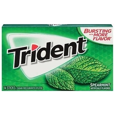 Mondelez Trident Spearmint 14 ks 27 g