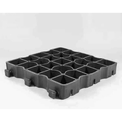 Puruplast E50 33 x 33 x 5 cm černá 1 ks