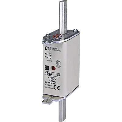 Nožová poistka ETI - NH1C/gG/160A/500V