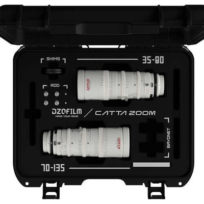 DZOFILM Catta Zoom 2 Lens Kit (35-80 / 70-135 mm T2,9 bílá