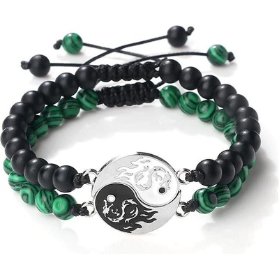 Predator Q1 Korálkový náramok Yin Yang XHB 28
