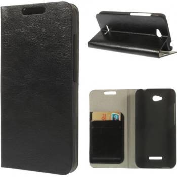 Púzdro ForCell Slim Flip HTC Desire 616 Flexi čierne