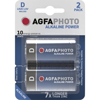 AgfaPhoto Акумулаторна батерия Goliath AGFAPHOTO D 2 броя (APAD)