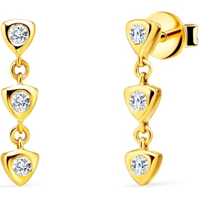 SAVICKI Обеци Savicki: злато. диаманти