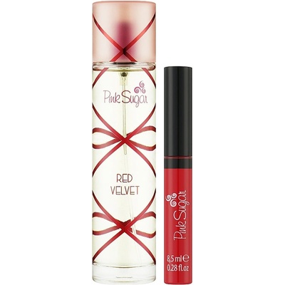 Pink Sugar Red Velvet EDT 50 W+8, 5 ml Гланц за устни