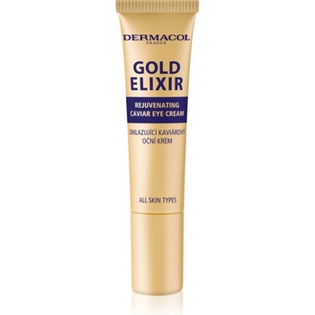 Dermacol Gold Elixir подмладяващ крем за околоочната зона с хайвер 15ml