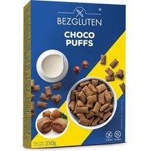 Bezgluten Choco puffs kakaové polštářky s náplní 250 g