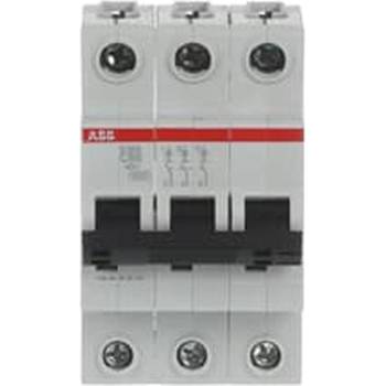 ABB Автоматичен прекъсвач abb s203-c80 - 3 p, 80 a (2cds253001r0804)