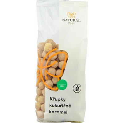 Natural Chrumky kukuričné karamel 140 g