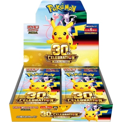 Pokémon TCG: 30th Celebration Booster Box JAP – Hledejceny.cz