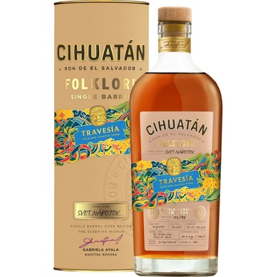 Cihuatan Folklore Travesía 16y 55,25% 0,7 l (tuba)