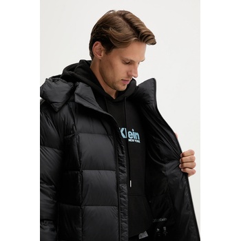 Calvin Klein Пухено яке Calvin Klein в черно зимен модел LV04RD508G (LV04RD508G)