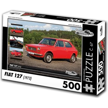 Image 1 of Retro cars - Puzzle Fiat 127 (1973) - 500 piese